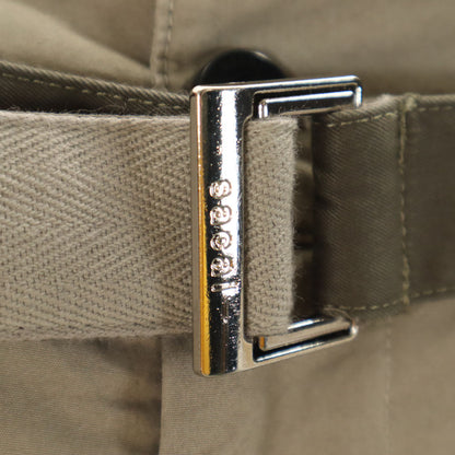 Sacai 23SS Wool Blend Belted Chinos Ash Beige Size 1