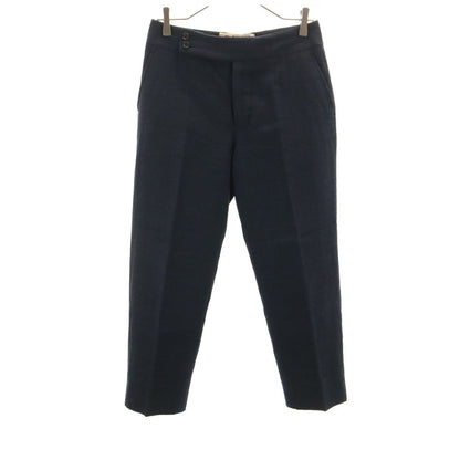 MARNI Italian Wool Blend Trousers Charcoal Navy Size 38