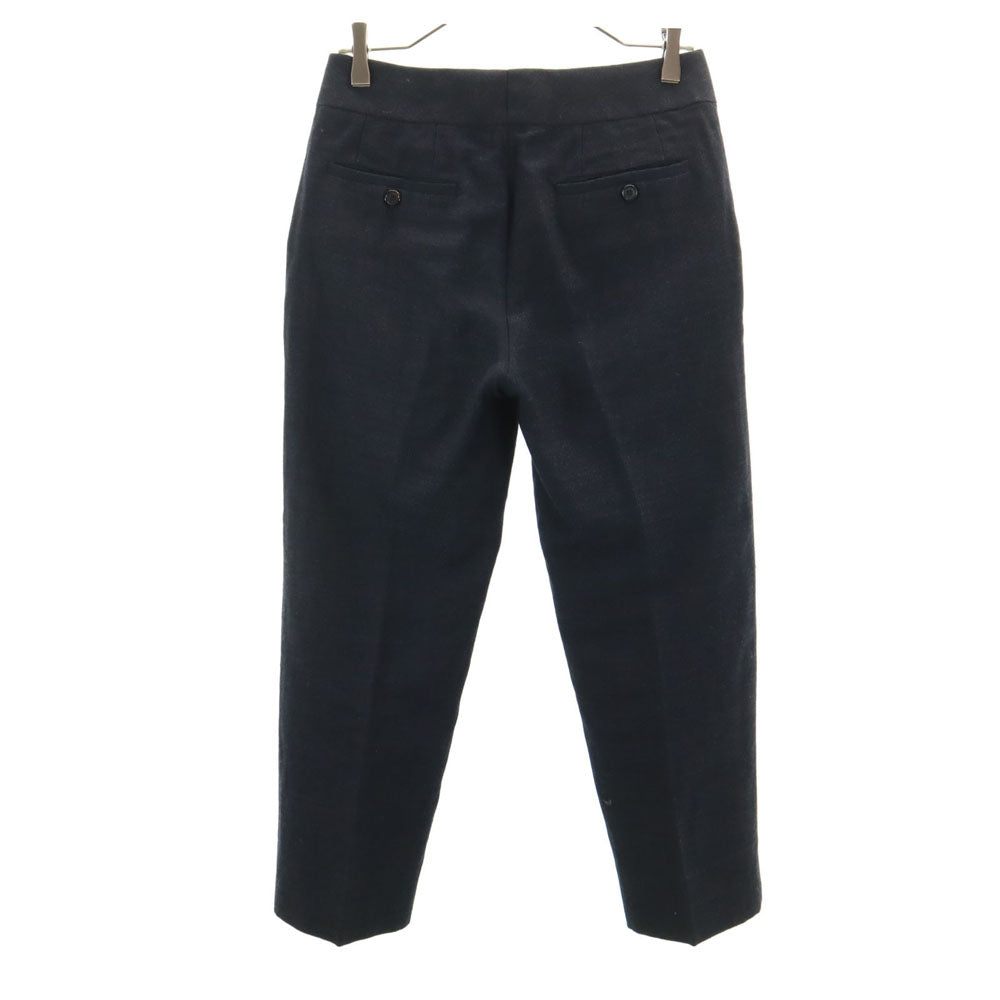 MARNI Italian Wool Blend Trousers Charcoal Navy Size 38