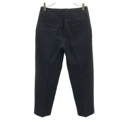 MARNI Italian Wool Blend Trousers Charcoal Navy Size 38