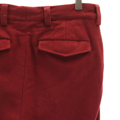 PRADA Wool Pants Red Size 46