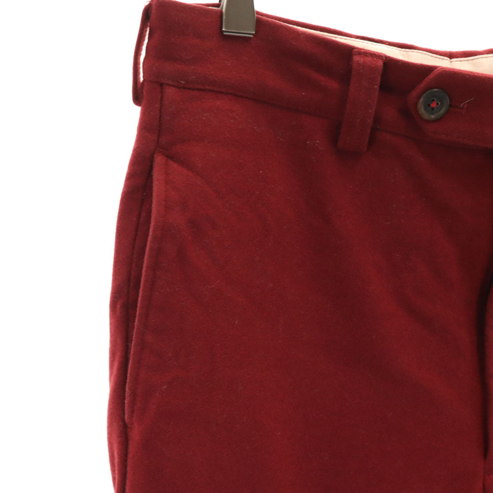 PRADA Wool Pants Red Size 46