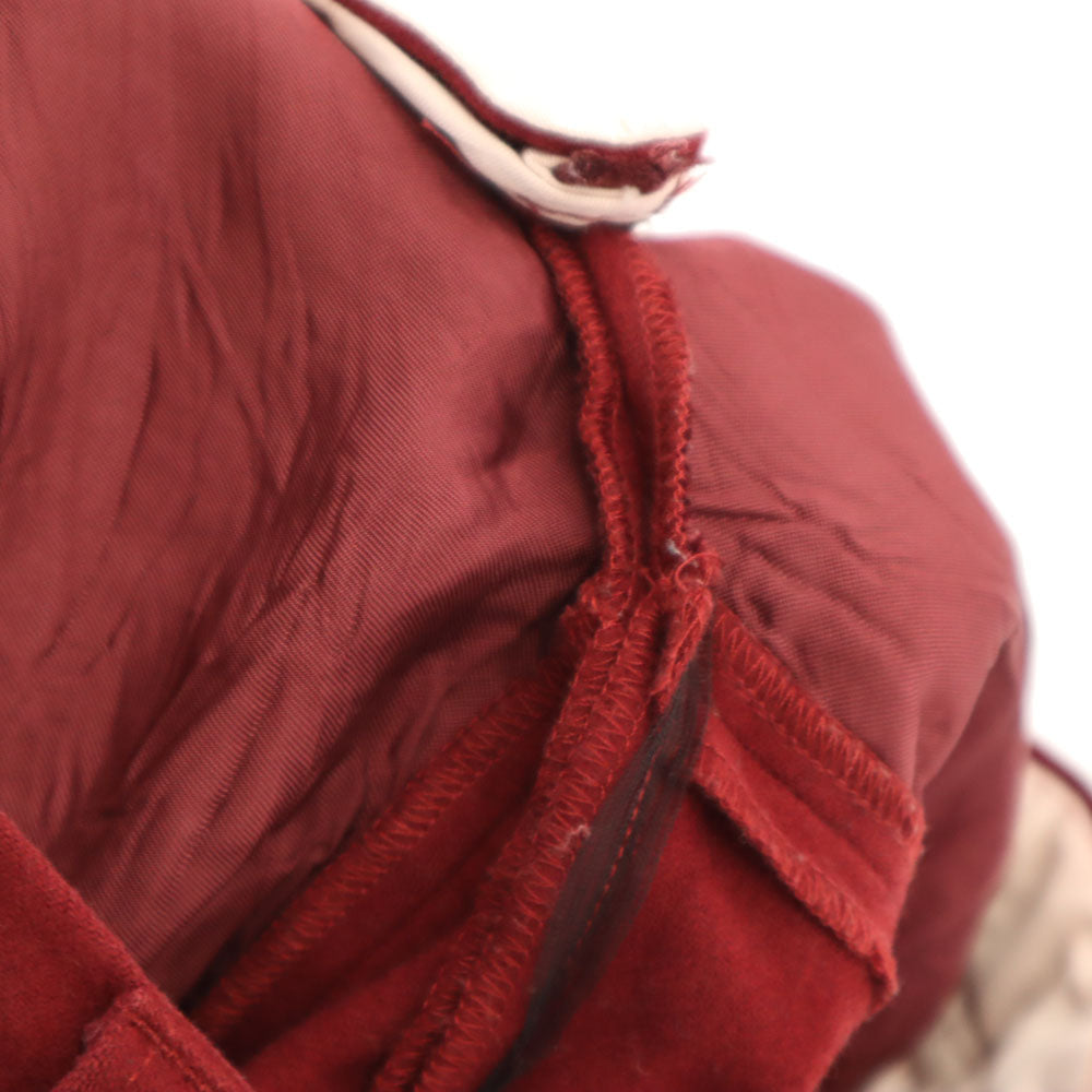 PRADA Wool Pants Red Size 46