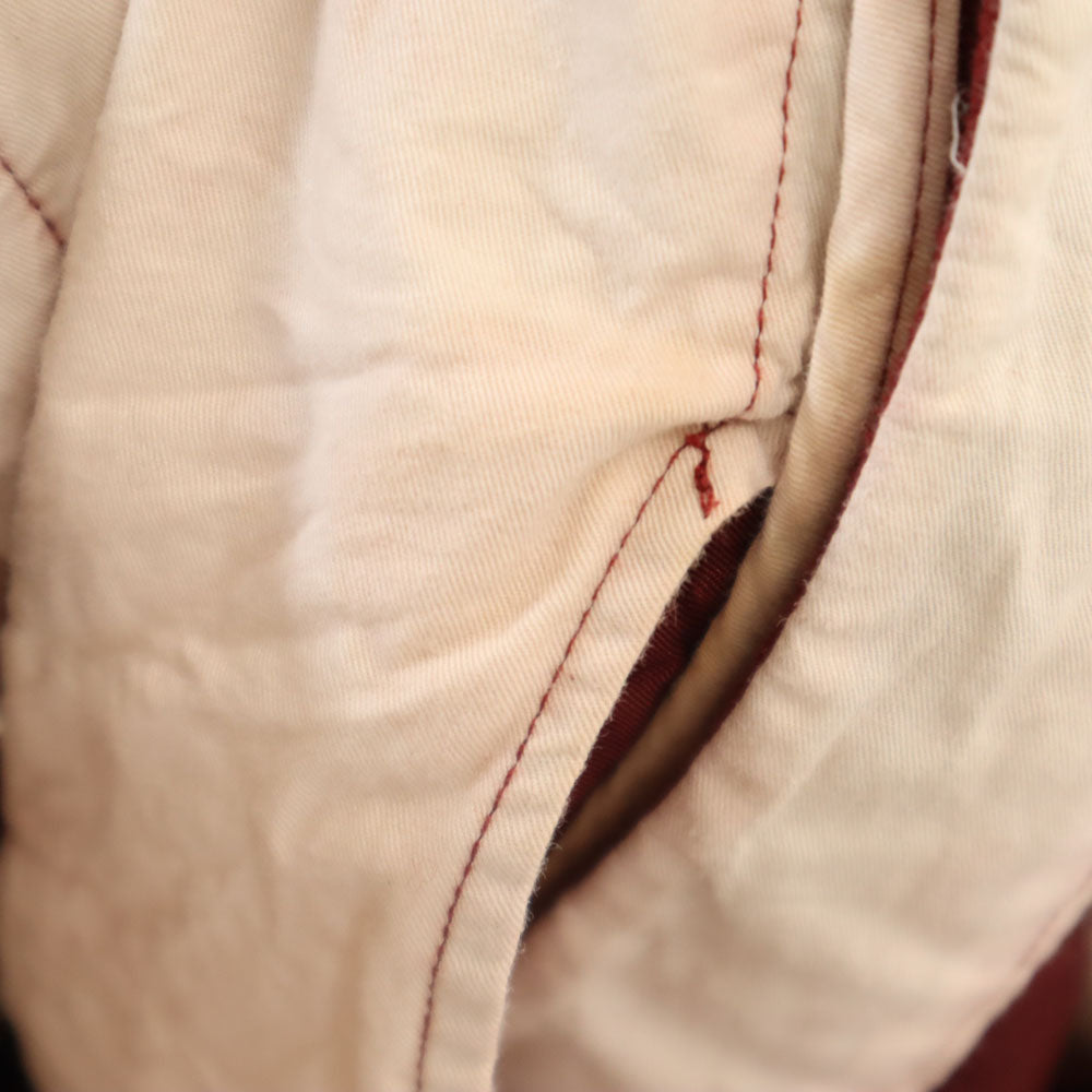 PRADA Wool Pants Red Size 46