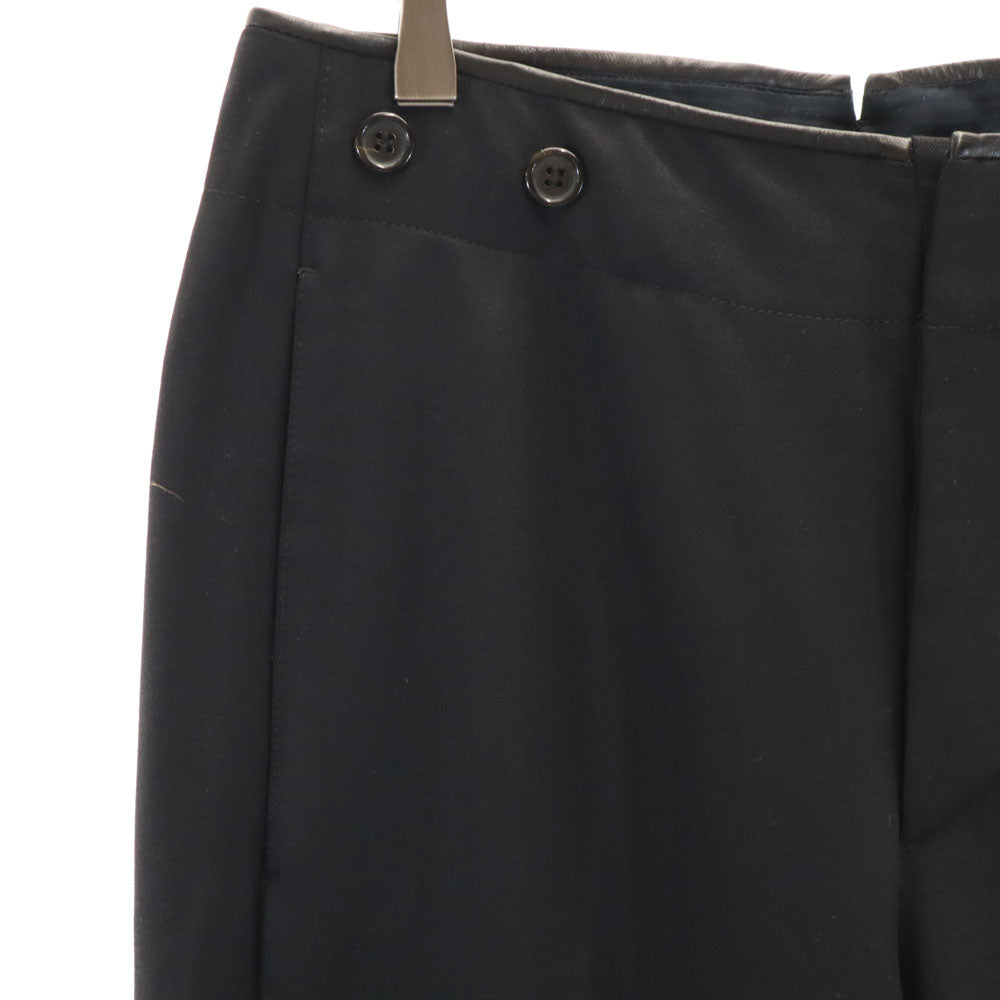PRADA Charcoal Black Long Pants Size 46
