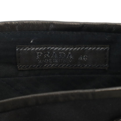 PRADA Charcoal Black Long Pants Size 46