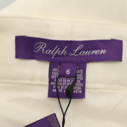 RALPH LAUREN Purple Label Linen Blend Pants White Size 6