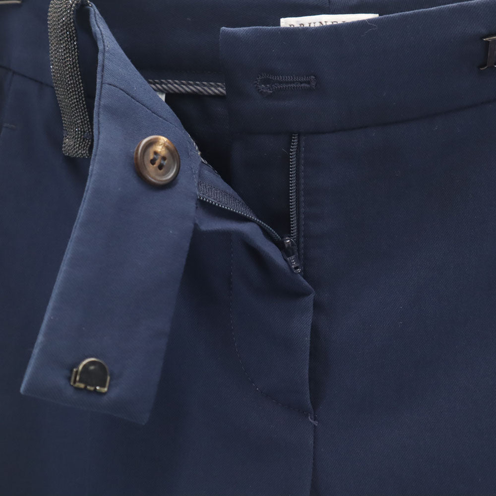 Brunello Cucinelli Slacks Navy Size 36