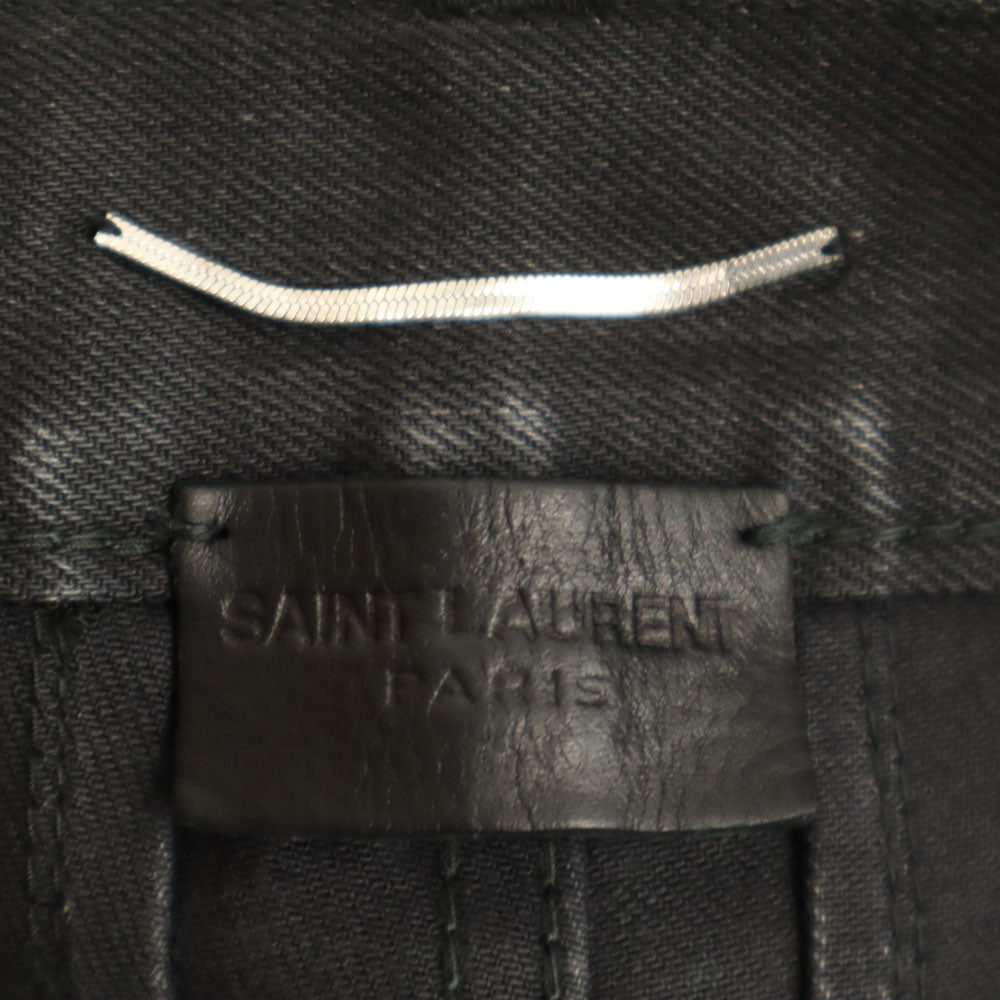 SAINT LAURENT Skinny Denim Jeans Black