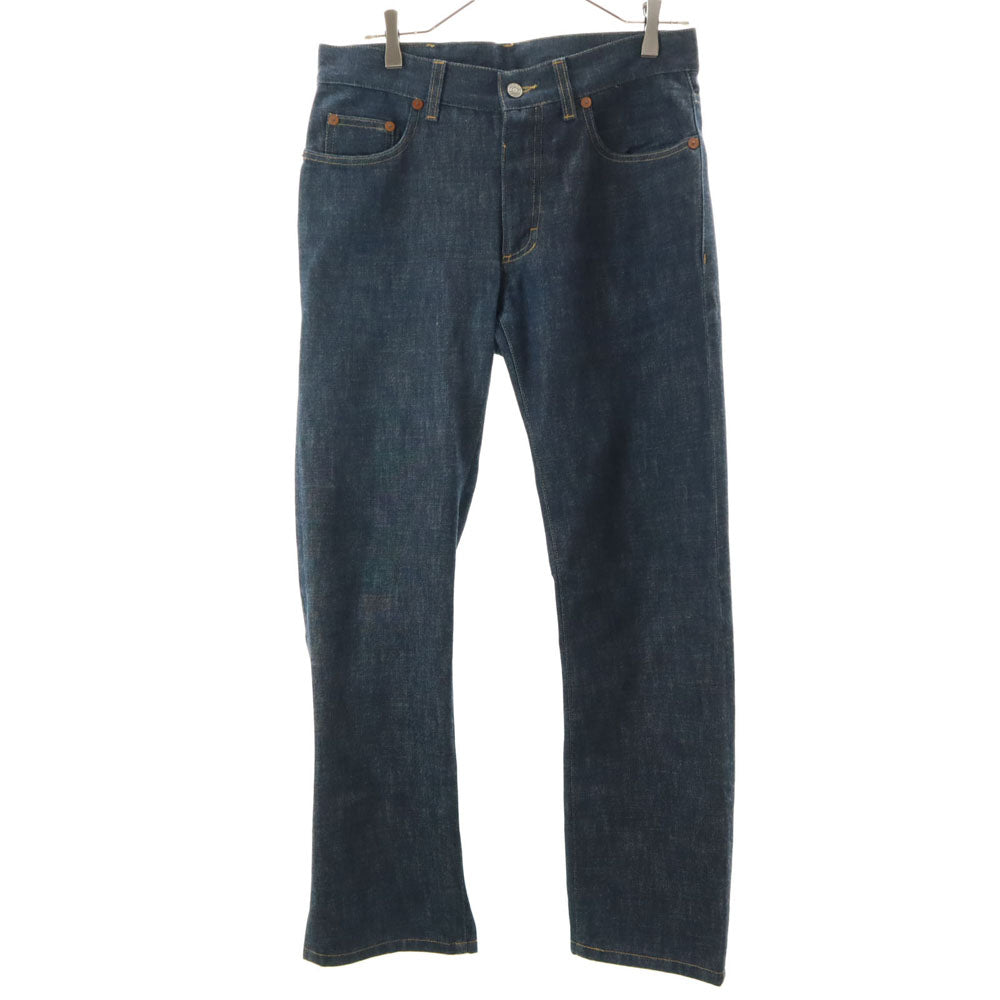 GUCCI Italian-made Denim Jeans Navy Size 46