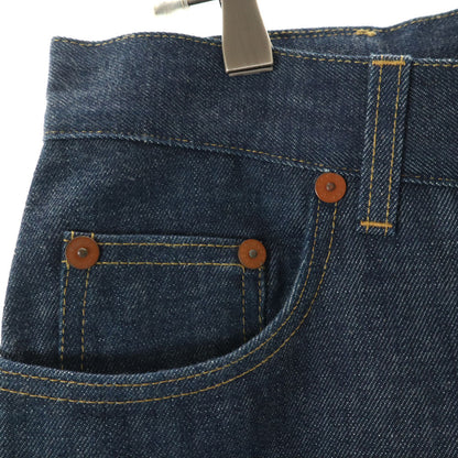 GUCCI Italian-made Denim Jeans Navy Size 46