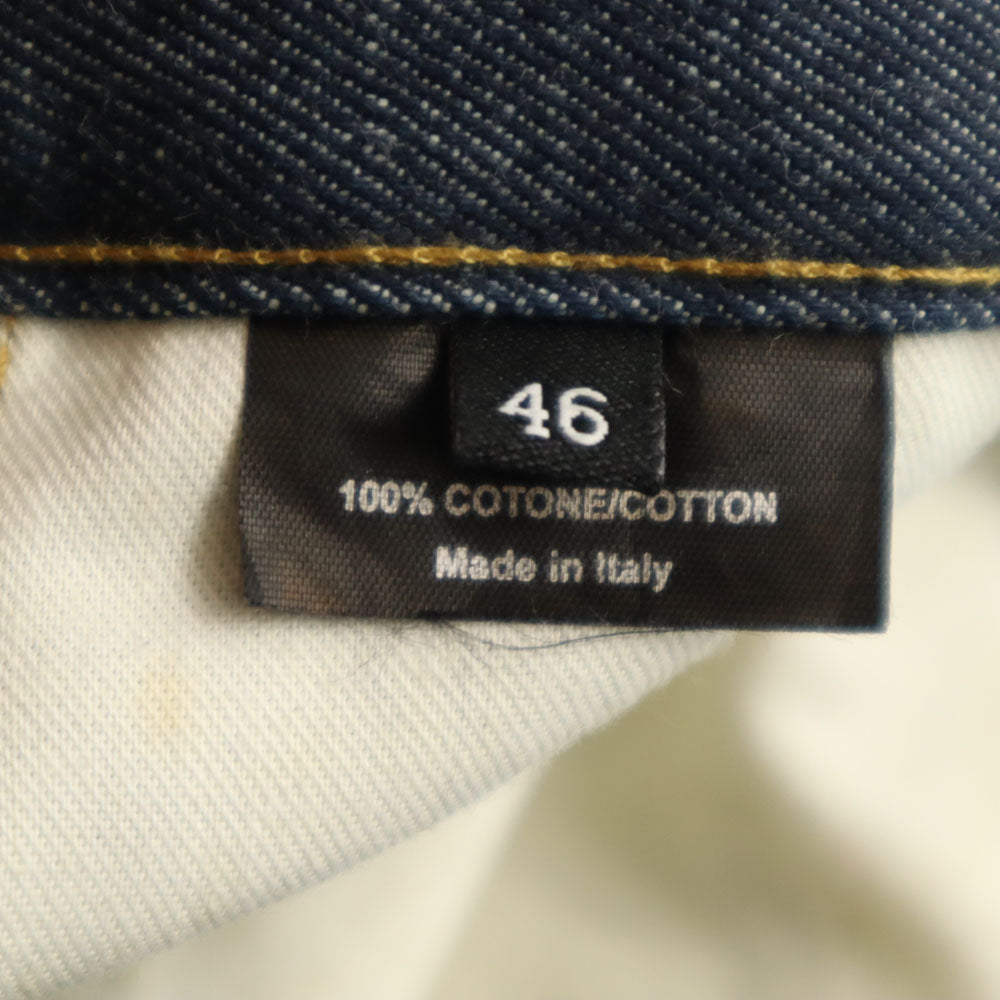 GUCCI Italian-made Denim Jeans Navy Size 46