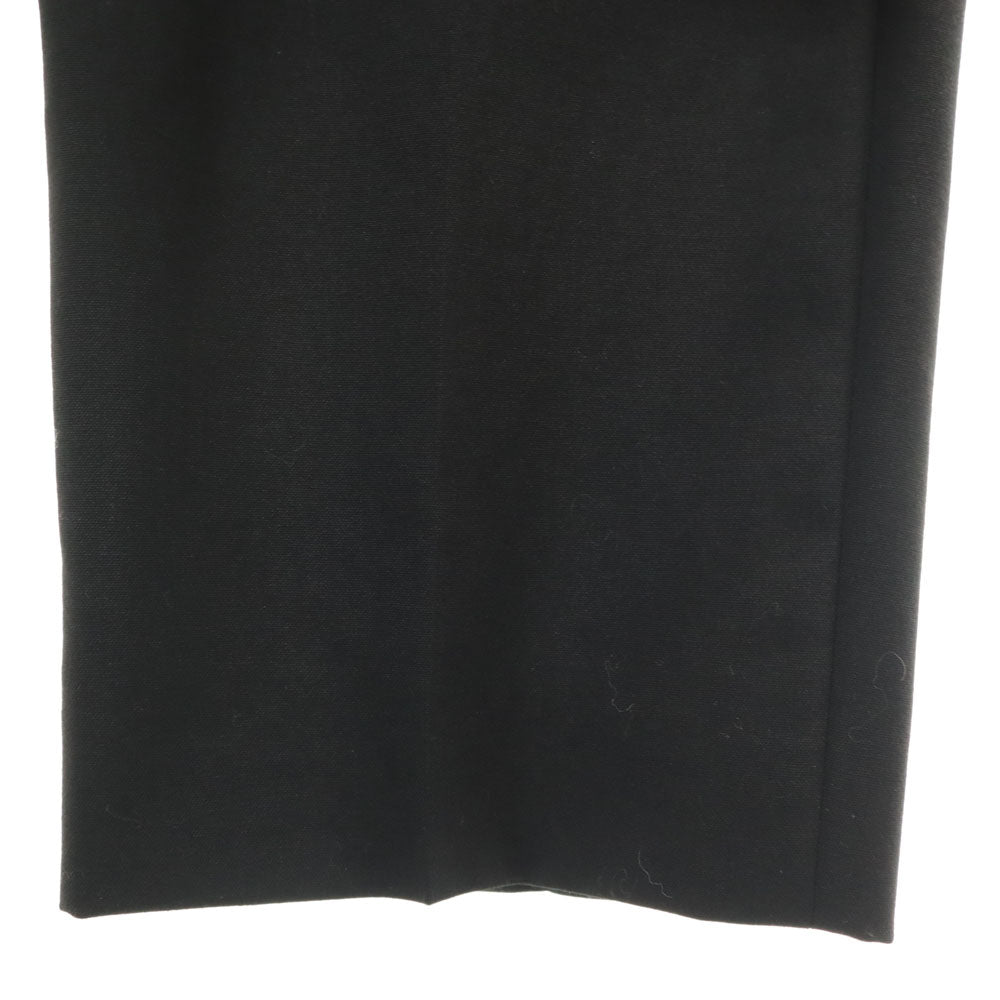 GUCCI Italian 100% Wool Slacks Black Size 44