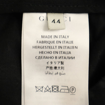 GUCCI Italian 100% Wool Slacks Black Size 44
