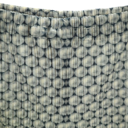 PLEATS PLEASE 90s Patterned Easy Pants Gray Size 2