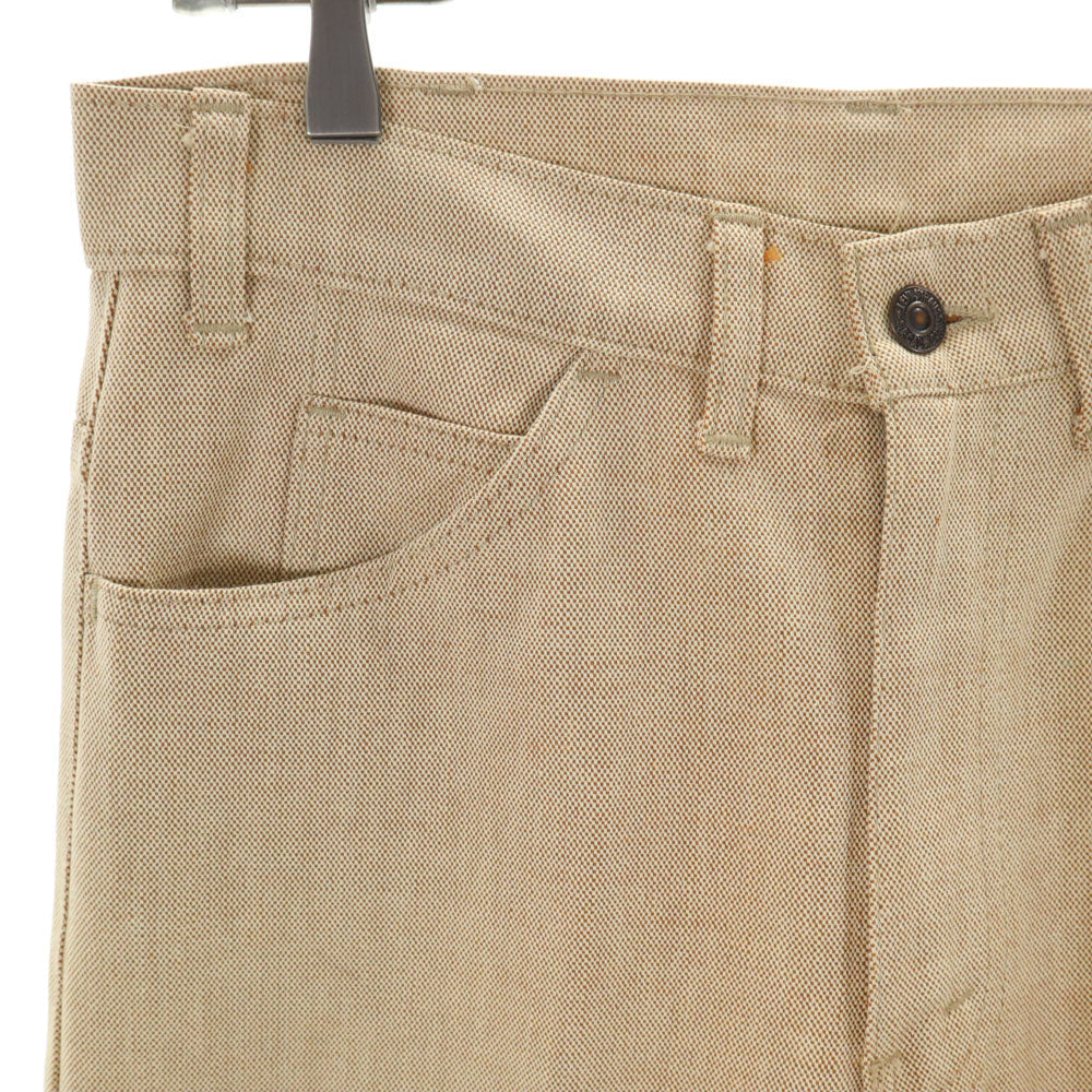 Levi's 70s Big E Vintage Sta-Prest Hopsack Pants Beige