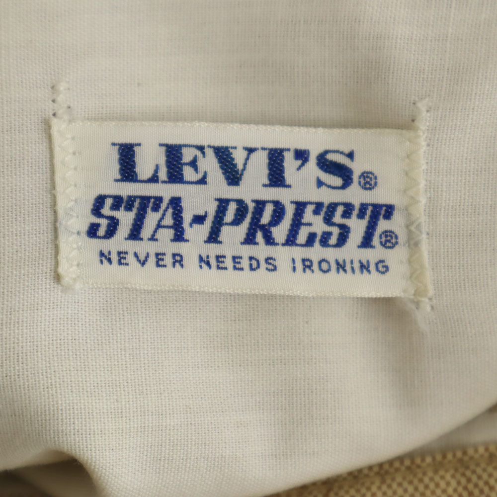 Levi's 70s Big E Vintage Sta-Prest Hopsack Pants Beige