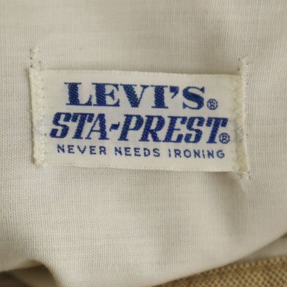 Levi's 70s Big E Vintage Sta-Prest Hopsack Pants Beige