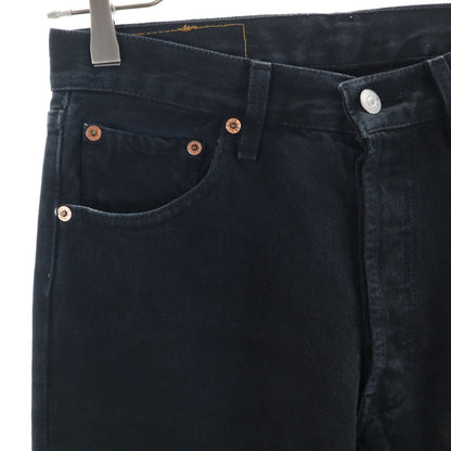 Levi's 90s Vintage 501 Overdyed Euro Pants Black Size W30