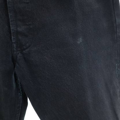 Levi's 90s Vintage 501 Overdyed Euro Pants Black Size W30