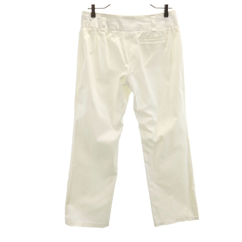 CELINE French Made Cotton Pants White Size 40