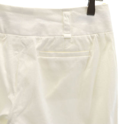 CELINE French Made Cotton Pants White Size 40