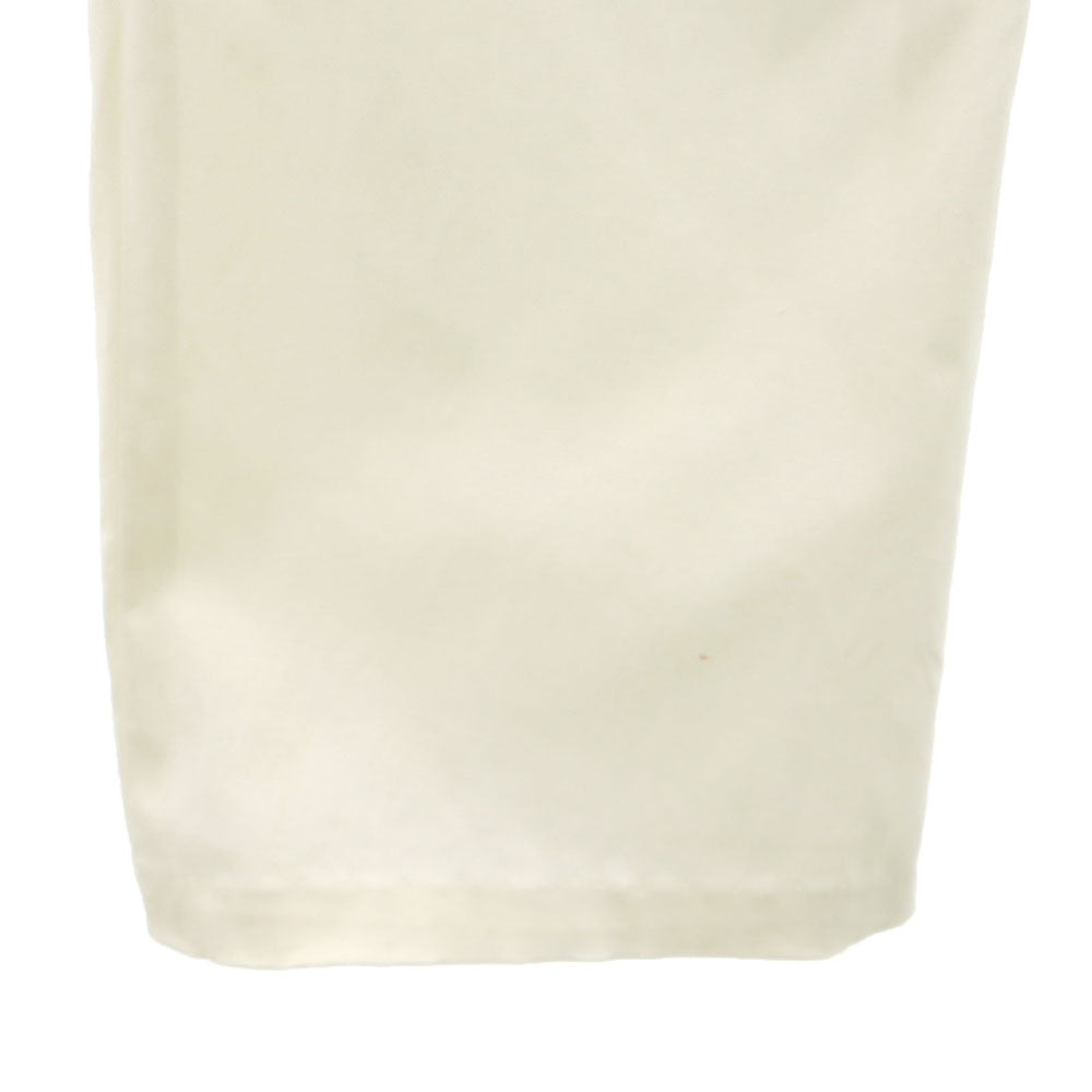 CELINE French Made Cotton Pants White Size 40