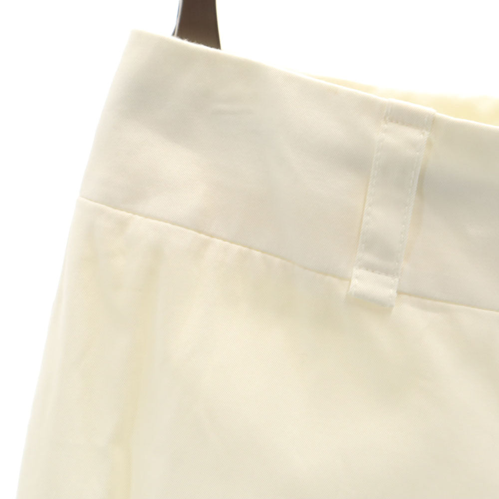 CELINE French Made Cotton Pants White Size 40