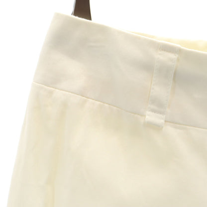 CELINE French Made Cotton Pants White Size 40