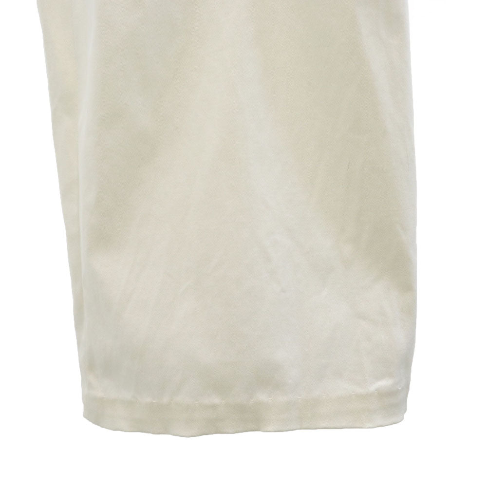CELINE French Made Cotton Pants White Size 40