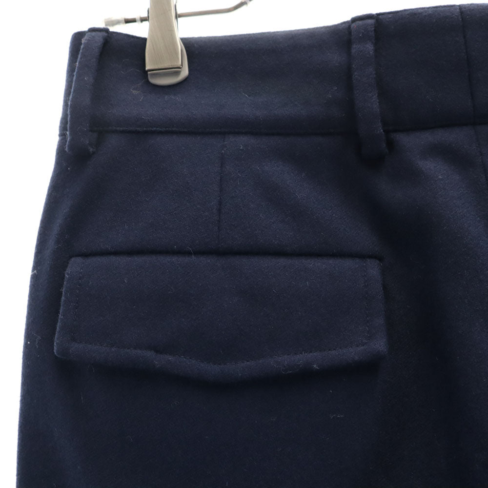 GUCCI Italian Wool Blend Trousers Blue Size 44