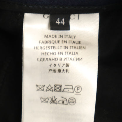 GUCCI Italian Wool Blend Trousers Blue Size 44