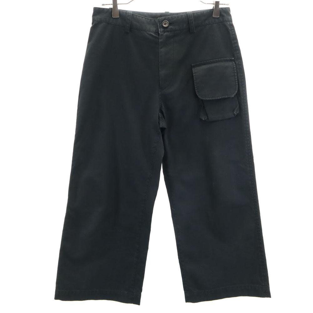Y's Made in Japan Wide Cotton Pants Black Size 1