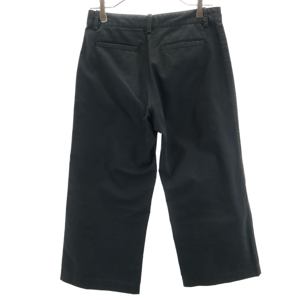 Y's Made in Japan Wide Cotton Pants Black Size 1