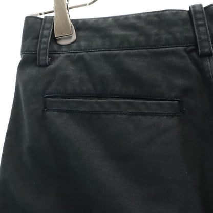 Y's Made in Japan Wide Cotton Pants Black Size 1