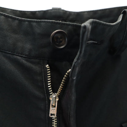 Y's Made in Japan Wide Cotton Pants Black Size 1