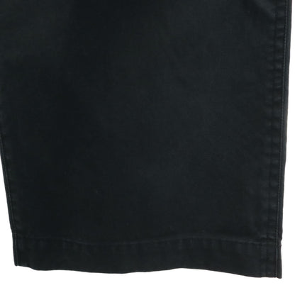 Y's Made in Japan Wide Cotton Pants Black Size 1