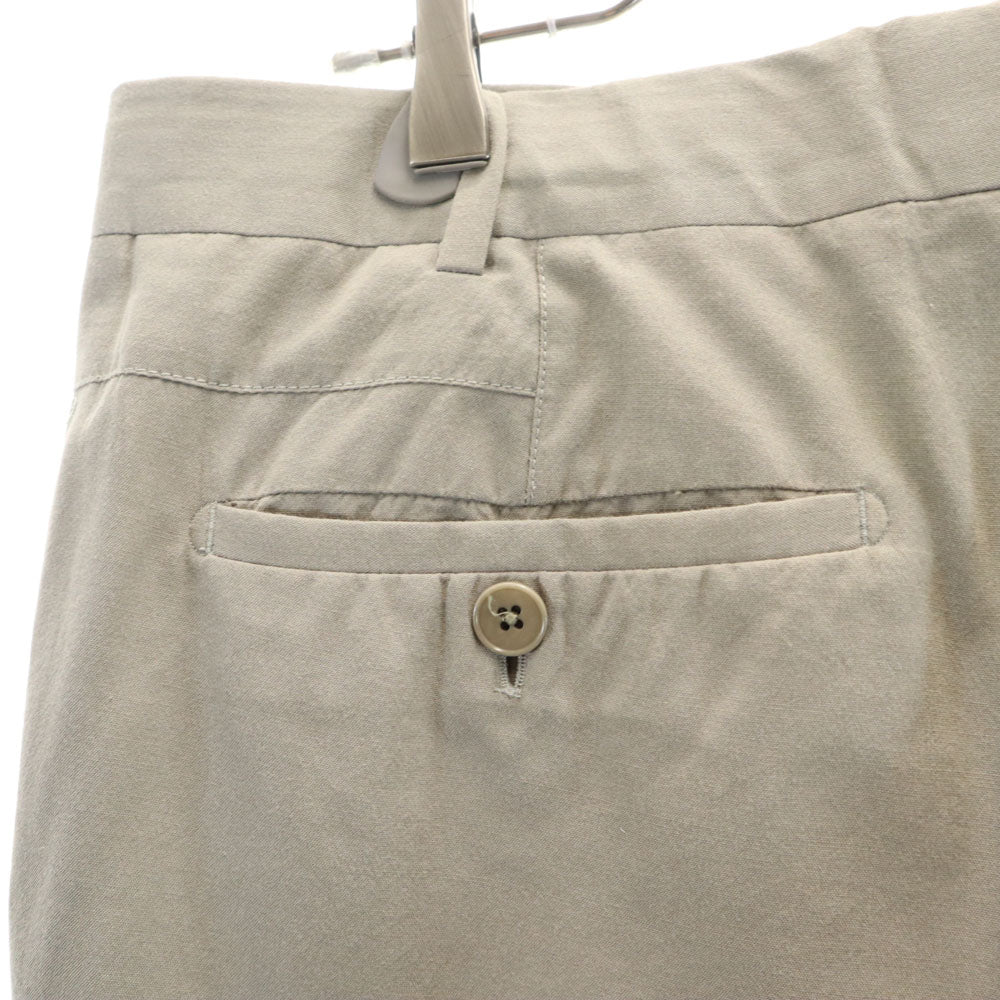 HERMES Italian-made Cotton Casual Pants Gray