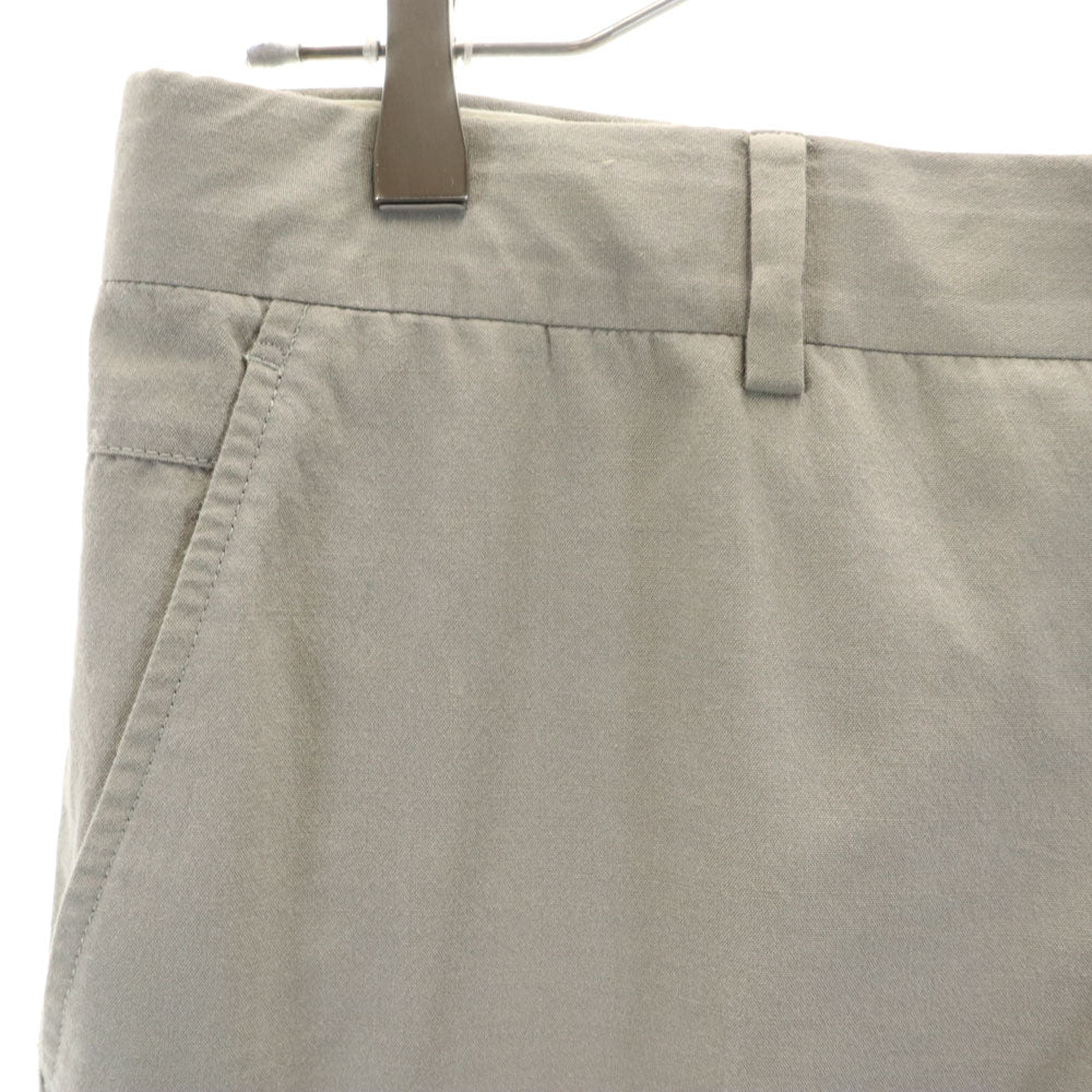 HERMES Italian-made Cotton Casual Pants Gray