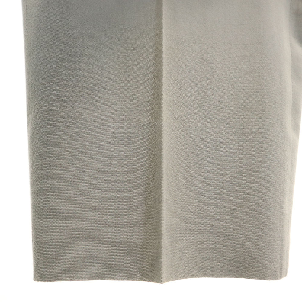 HERMES Italian-made Cotton Casual Pants Gray