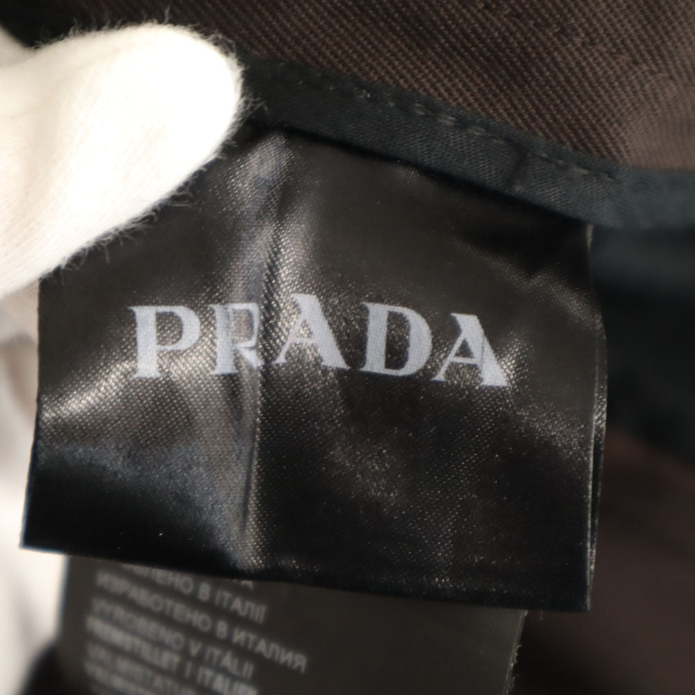 PRADA Italian Piped Wool Pants Brown Size 46