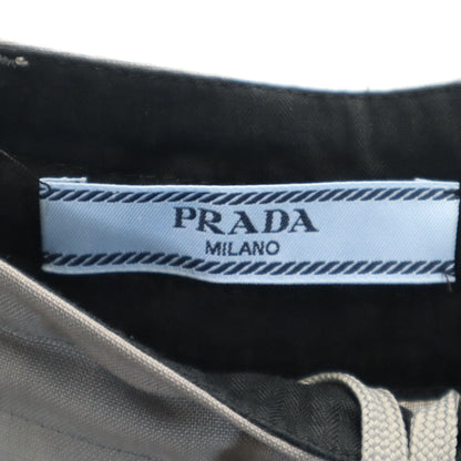 PRADA Mohair Wool Blend Pants Gray Size 38S