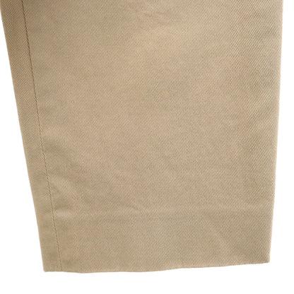 JIL SANDER Italian Cotton Pants Beige Size 32