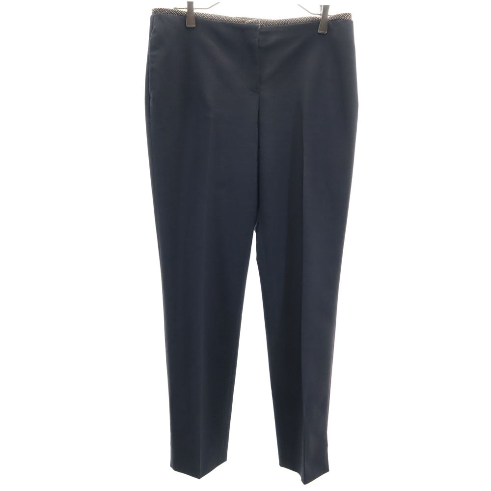 JIL SANDER Wool Blend Slacks Navy Size 36