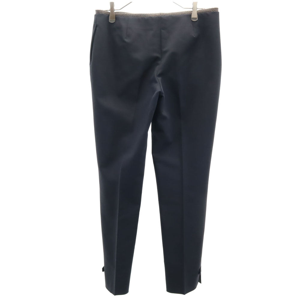 JIL SANDER Wool Blend Slacks Navy Size 36
