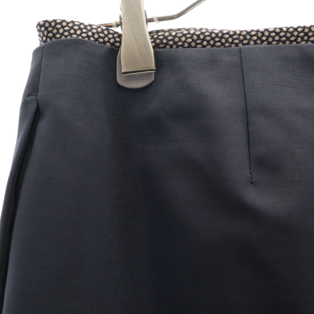 JIL SANDER Wool Blend Slacks Navy Size 36
