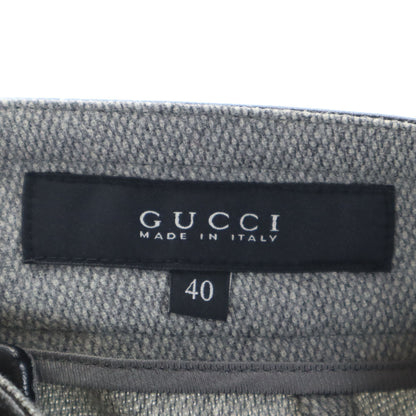 GUCCI Italian Made Slacks Pants Gray Size 40