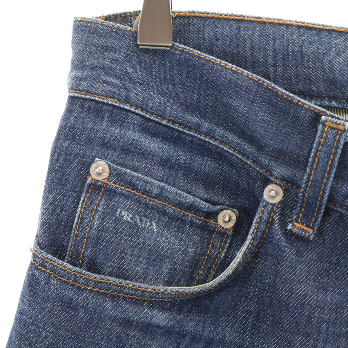 PRADA Button Fly Denim Blue Size W29