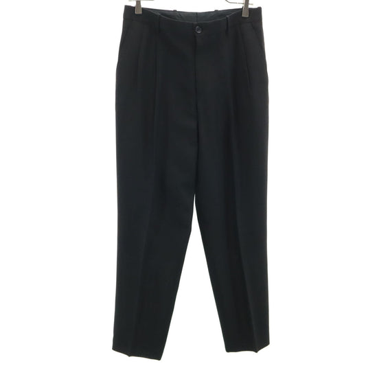 BALENCIAGA Italian Rayon Blend Trousers Black Size 44