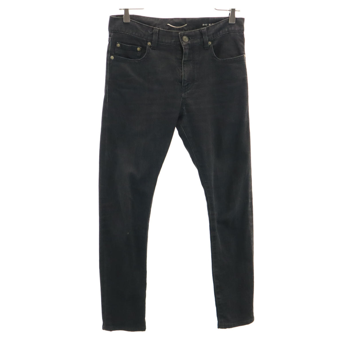 SAINT LAURENT Japanese-Made Black Denim Size W29